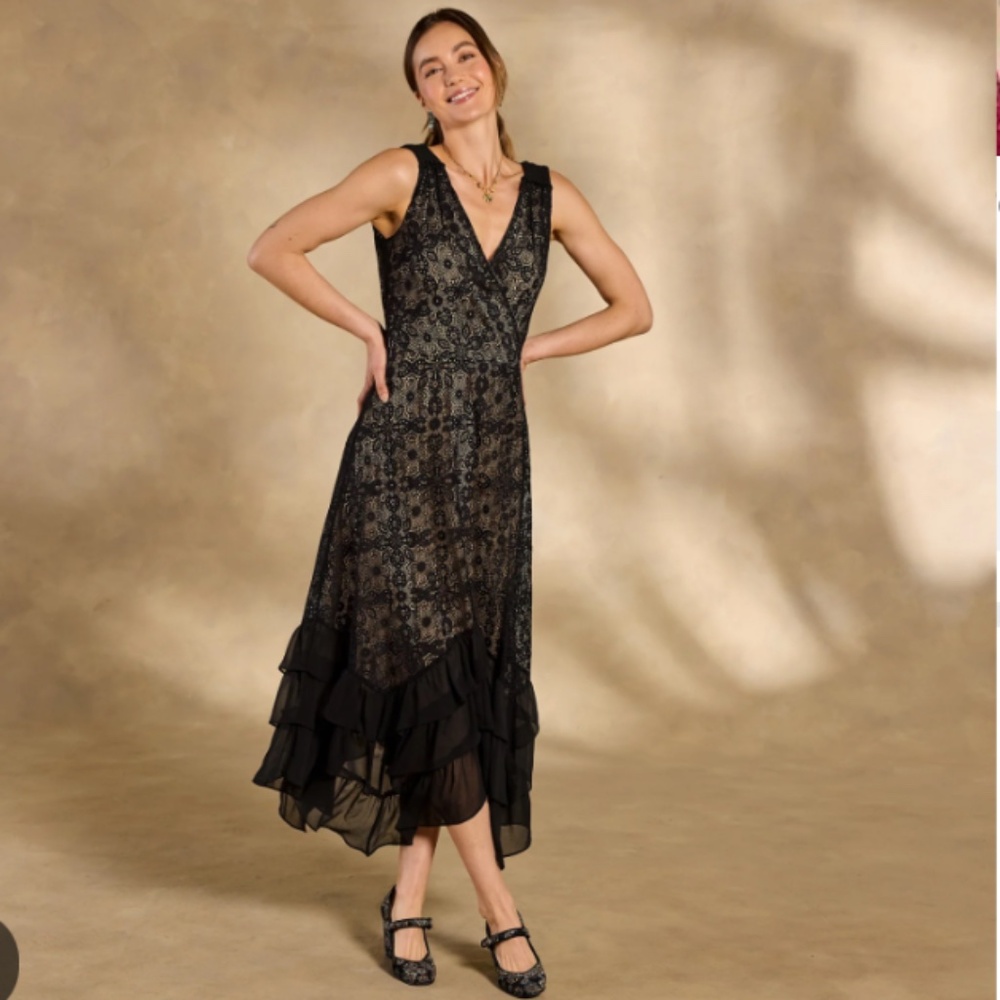 Sundance Champs De Fleur Dress Black